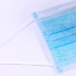 Face Mask Used In Hospitals 17.5cm X 9.5cm Spun Bonded Non Woven Fabric
