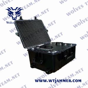 China Customized High Power 4G WIFI GPS Cell Phone Signal Jammer Military Waterproof Outdoor Prison Jammer wholesale