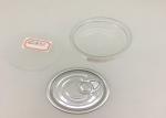 100ml Clear Plastic Cylinder For Dry Fruit / Nut BPA Free Leak Proof