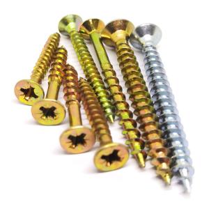 China Customized DIN7505 China Spax Screws MDF Screw Double Chipboard Screw wholesale