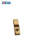 M3 Stamped Copper Plated Square Weld Nut Z Shaped