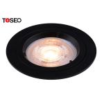Golden Fixed Recessed Downlight Fixtures 70mm Cut Out LED Ceiling Light