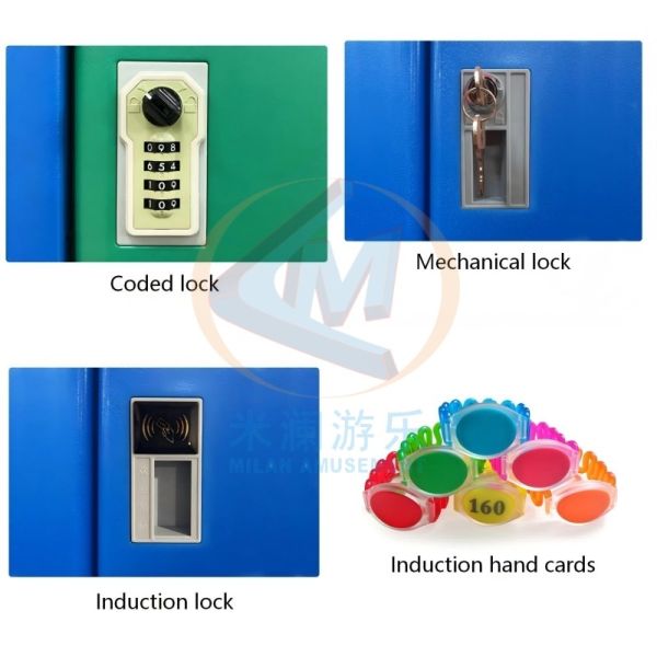 ABS Waterproof Storage Locker With Lock For Swimming Pool