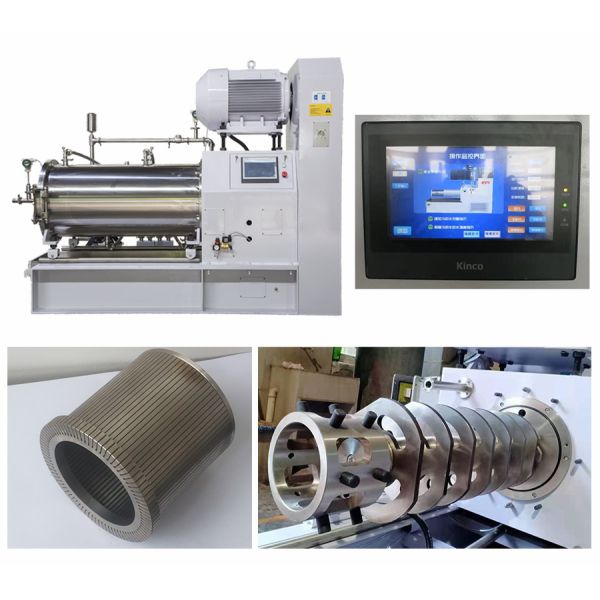 PLC Touching Screen Bead Mill Machine For Grinding coating painting ink Production Line