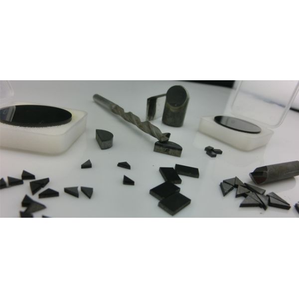 ISO9001 Listed Round Cutting Disc PCD Blanks For Milling / Turning / Drilling