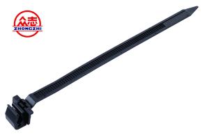 China Professional Automotive Cable Ties / Soft Plastic Tie Wraps Lock Easy Insertion wholesale