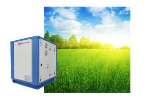 China Meeting high efficiency geothermal water heater heat pump ground source water to water heatpump CE wholesale