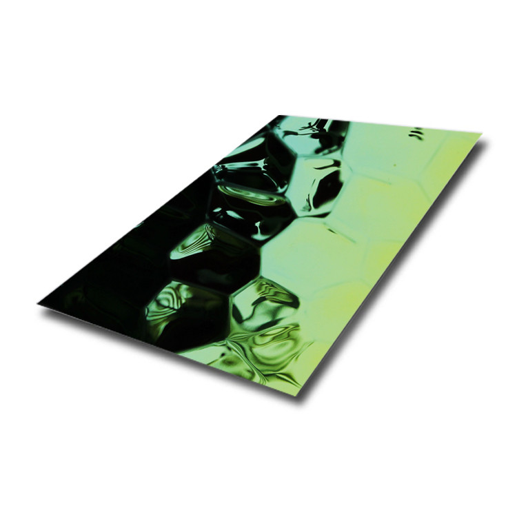 SS 201 430 304 Hammered Stainless Steel Sheet For Curtain Wall Panel
