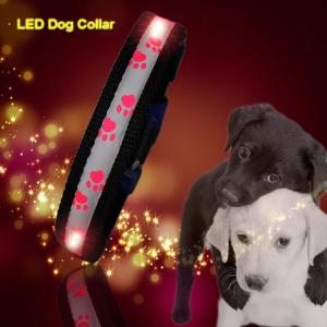 China C903 Wholesale Factory Christmas Flashing Lights Usb Rechargeable Light Up Led Dog collars wholesale