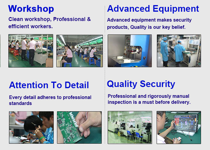 Commercial Advertising Full HD LCD Screen 1280x720P Video Resolution