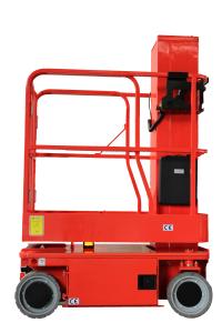 China CE Self Propelled Vertical Lift Elevator 4.8m Height Vertical Boom wholesale