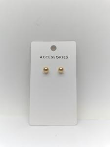 China Basic Design Metal Pearl Earrings for Unisex Durable and Affordable wholesale