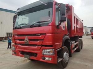 China ZZ3257N3247W Heavy Duty Dump Truck With HW76 Cabin And ZF Steering wholesale