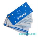 Luggage complete set Card, Airways Baggage Label, with corns clasp