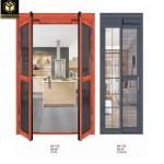 Waterproof Aluminum Frame Sliding Glass Doors 4mm 6mm Aluminum Sliding Patio