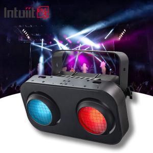 China 200W 2 Eyes COB Warm White Stage Light 2in1 Outdoor Audience Blinder Effect LED Stage Light wholesale