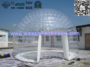 China 0.8mm Transparent PVC Inflatable Bubble Tent / Airtight Clear Dome Tent For Party wholesale