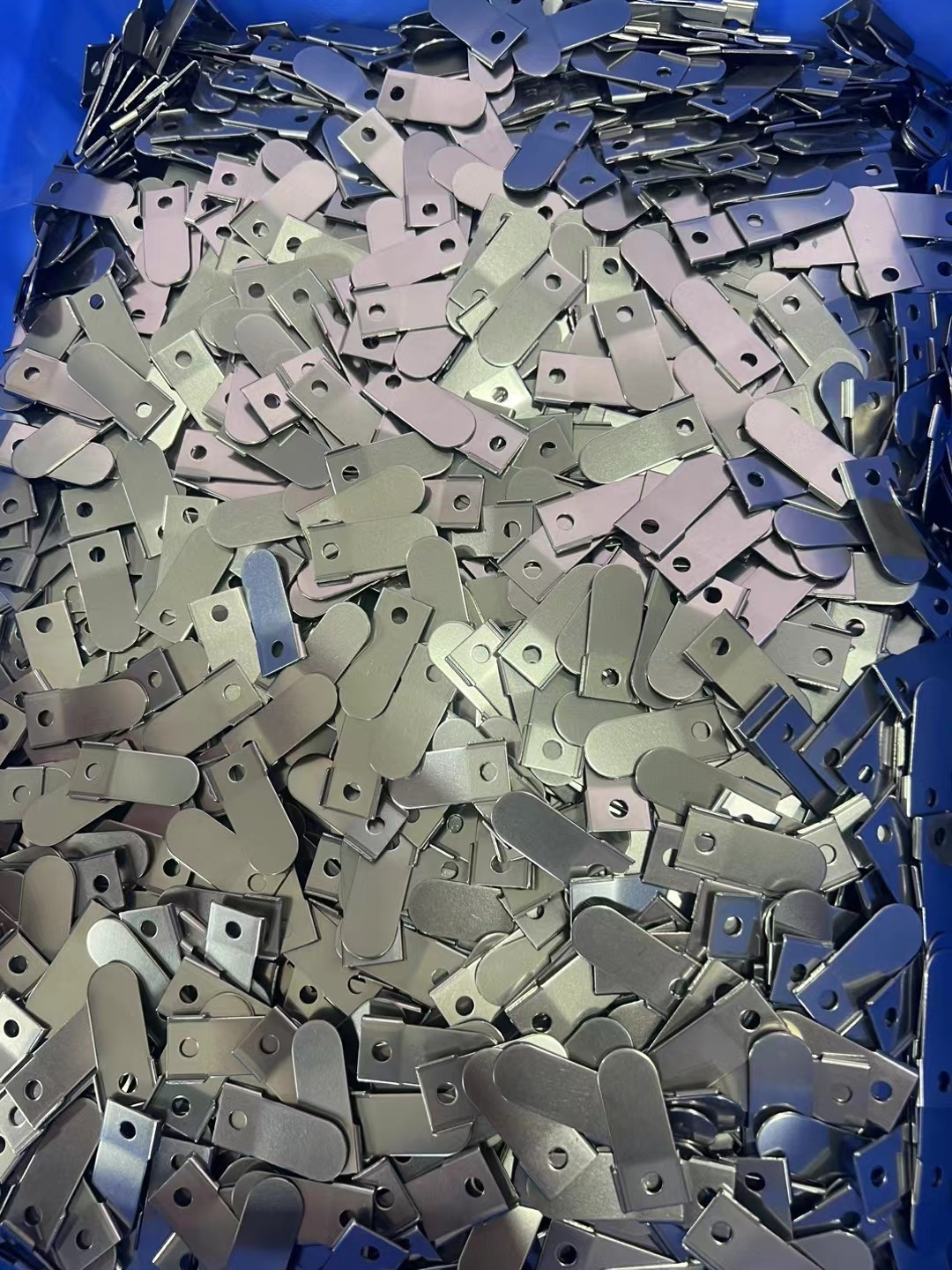 Stainless Steel Stamped Flat Brackets – Precision Metal Connector Straps with Mounting Holes for Electrical, Mechanical & Assembly Applications