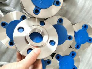 China PN6 - PN100 Duplex Stainless Steel Flanges ASTM A182 F316Ti Threaded Flange JIS B2220 wholesale
