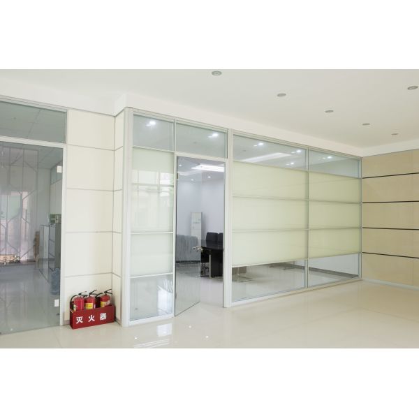 Element Glass Partition Wall Special Different Levels Visually Engaging Spaces Functionality Partition Wall