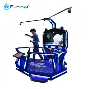 China VR Walk Simulator Gun Shooting Virtual Reality Machine 360 Game ACS SGS SASO wholesale