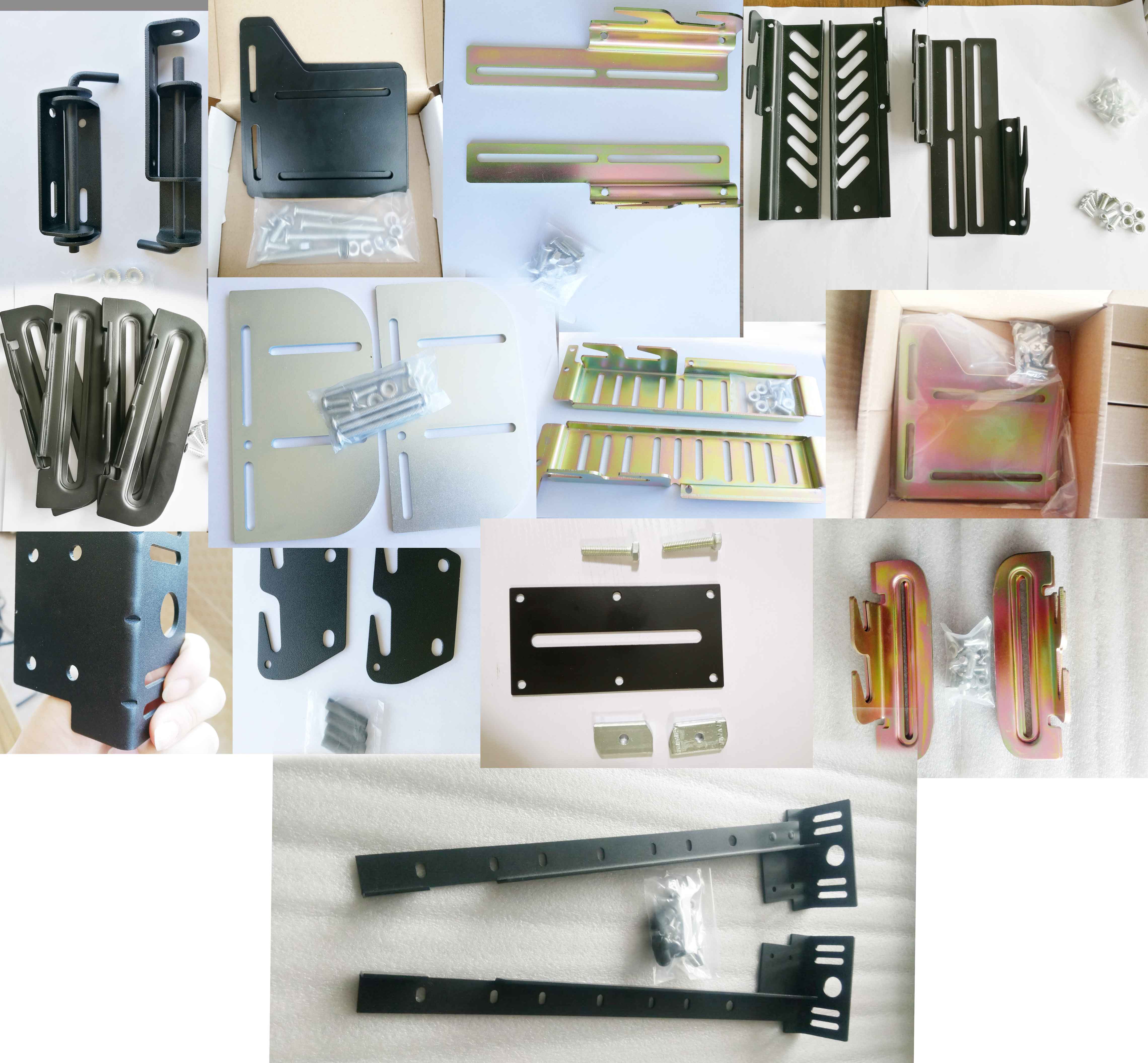 Steel Headboard Attachment Kit Bed Frame Brackets Adapter for Metal Bed Frame Standard