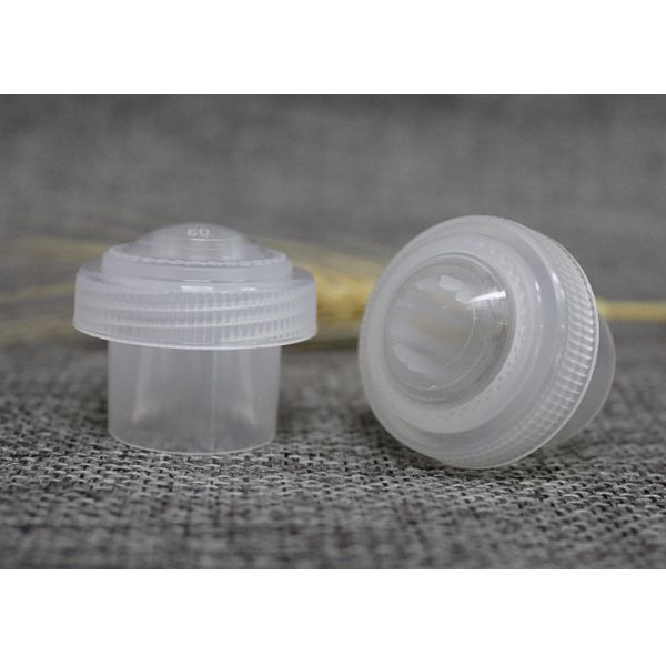 Press And Shake Type Small Plastic Containers Capacity 4 Gram For Beverage Package