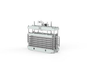 China Vertical Foam Press Machine 6-12 Layers 22KW wholesale