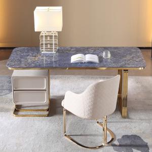 China 1.4m Modern Dressing Tables Stainless Steel 0.55m Modern Style Makeup Vanity wholesale