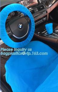 China Quality Universal Size Non Woven Steering Wheel Cover， car steering wheel cover, non woven steering wheel cover， Dustpro wholesale