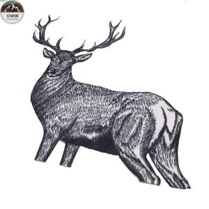 China OEM Big Beer Logo Patches , Apparel Custom Logo Embroidery Patches wholesale