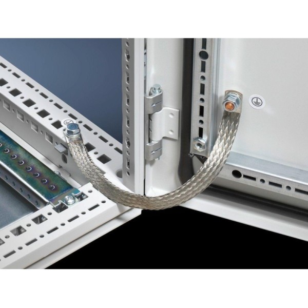 Electrical Bonding Connector Flexible Aluminum Braid Grounding Strap Aluminum Braided Wire