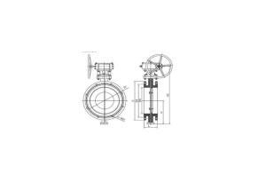 China Soft Sealing NBR Wafer Butterfly Valve EPDM Seat SS Butterfly Valve wholesale
