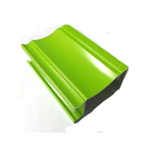 China Green Powder Coated Aluminium Extrusions For School Windows Frame wholesale