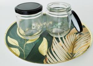 China Custom Logo Printing Sealed Glass Jar Bottle Customized Label For Honey Jar wholesale