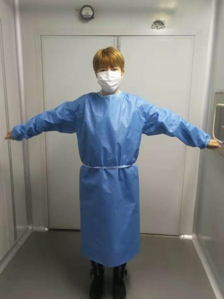 Non-woven fabrics coverall ce protective wear clothing protection suit clothing