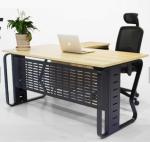 Stainless Steel Frame Administrative Office Desk , 18 - 25mm Steeline Office