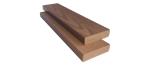 Flat Grain Extruded Solid 70mm 19mm WPC Fence Panels