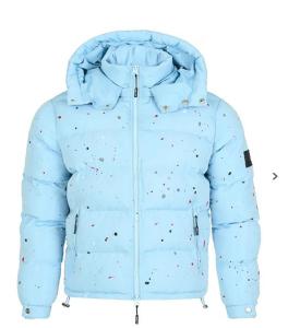 China Custom Logo Men's Light Weight Bubble Coats Digital Print Outdoor Puffer Jacket wholesale