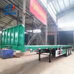 Fuwa BPW Optional Flatbed Semi Trailer for Versatile and Flexible Cargo