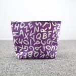 PVC Personalised Makeup Bag Lightweight Eco Friendly Plastic Zippered Cosmetic