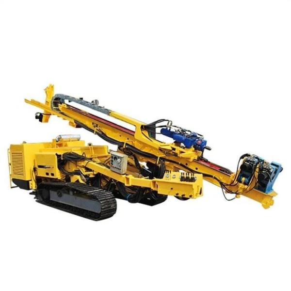 Hydraulic Crawler Engineering Drilling Rig 200m Borehole Depth 125KW Engine