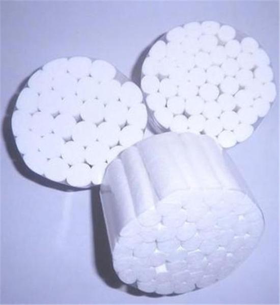 Patient Dental Cotton Roll Firmly Attached No Cellulose Rayon Fibers Skin
