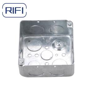 China Caja Registro 4X4 Square Electrical Conduit Junction Box Electrical Wall Box wholesale