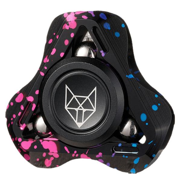 Autism Sensory ADHD Anxiety Meditation Fidget Spinner with Steel Beads Metal