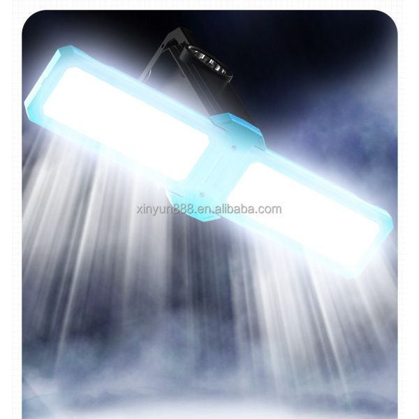 Multi Functional Searchlight Outdoor Solar Power Bank Strong Light Flashlight LED Handheld Light Wholesale Camping