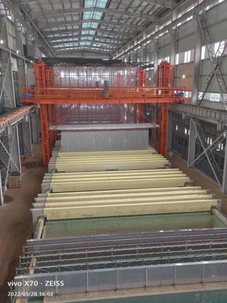 Vertical Andic Anodizing Line Aluminium Alloy Profile Surfact Treatment