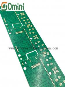 China High Frequency Rogers 4350B PCB Board Immersion Silver With Edge Launch Connectors wholesale