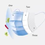 Meltblown Filter High Quality Disposable 3 Ply Medicall Face Mask