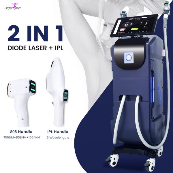 OEM/ODM 1064Nm Opt Elight Ipl + Diode Laser Hair Removal Skin Rejuvenation